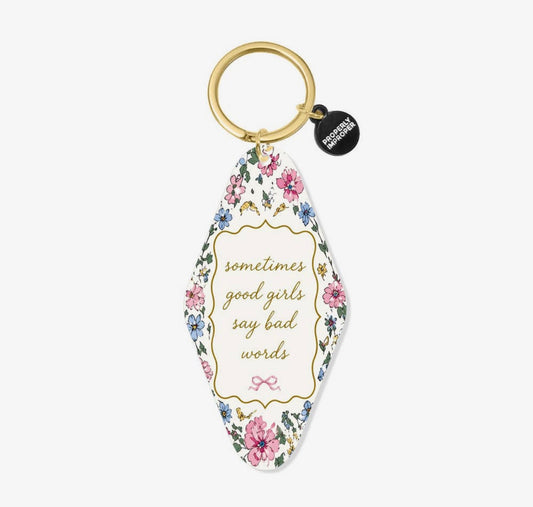 Good girls keychain