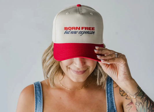 Born free trucker hat