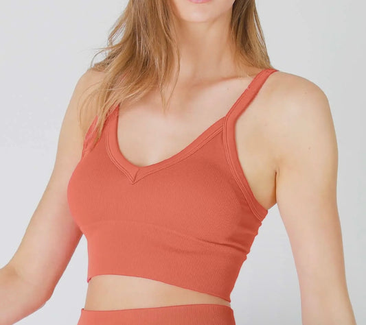 Burnt Sienna Bra Top