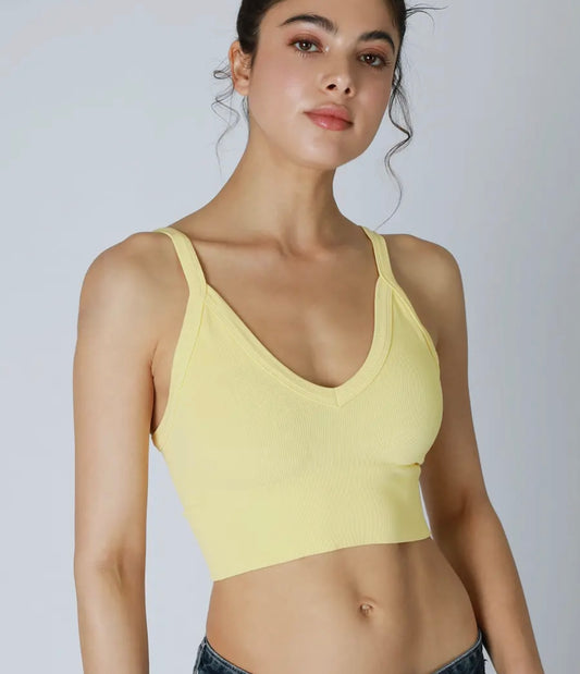 Pale Lemon Bra top