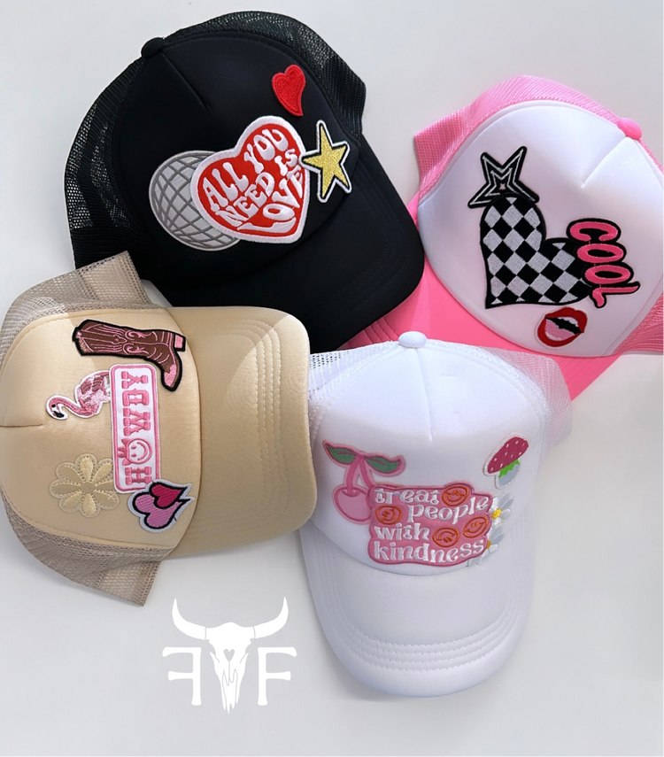 Custom trucker hats