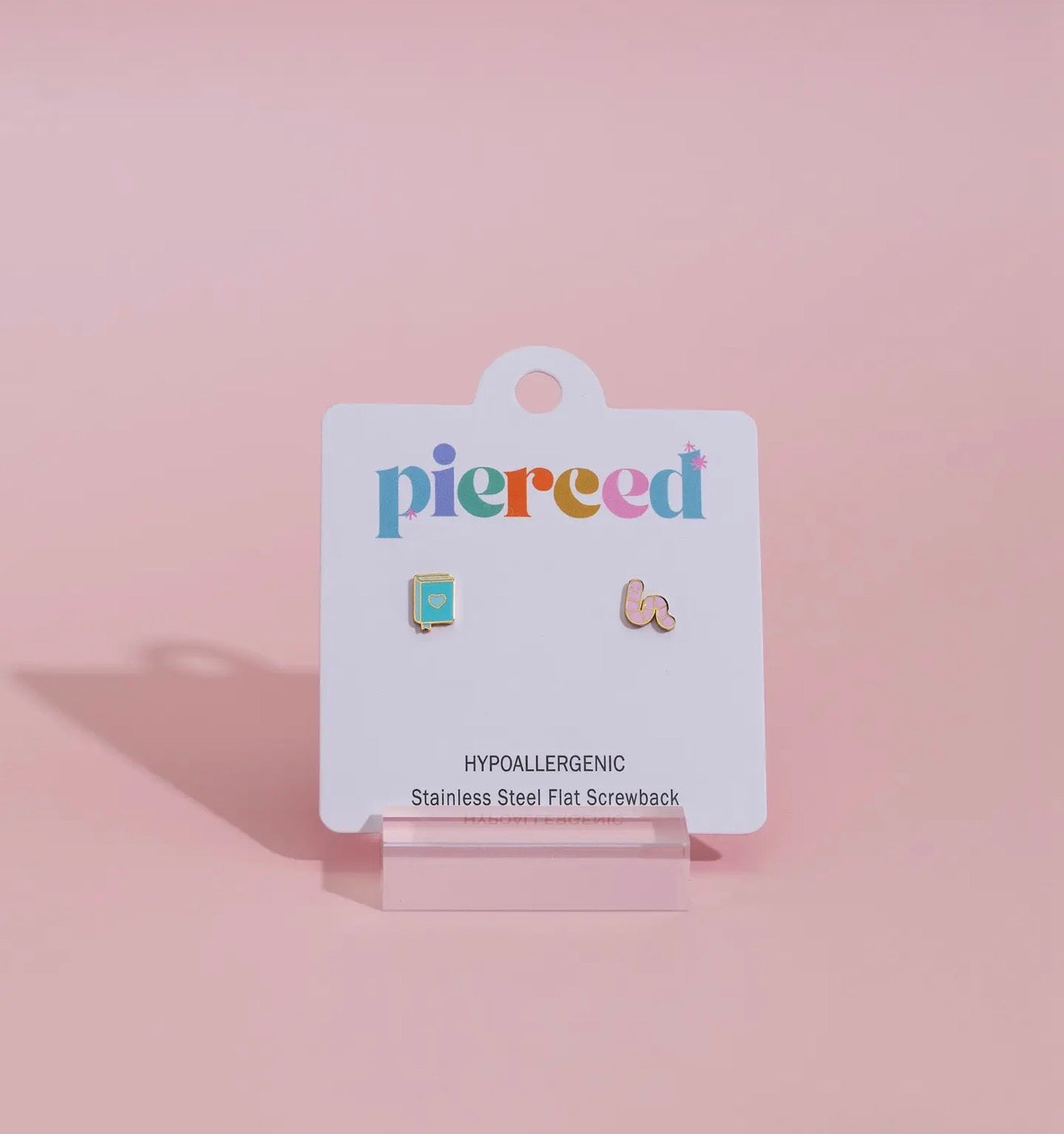 Flat back earrings