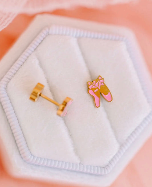 Flat back earrings