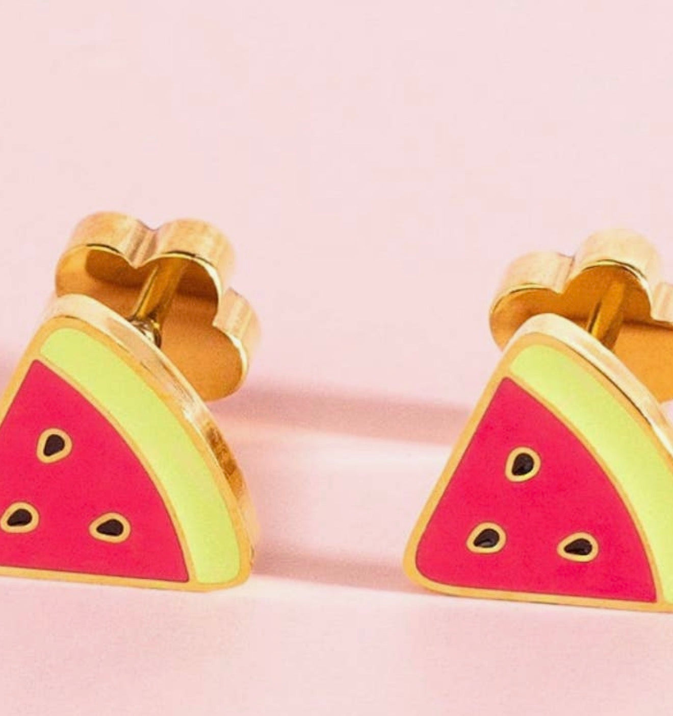 Flat back earrings