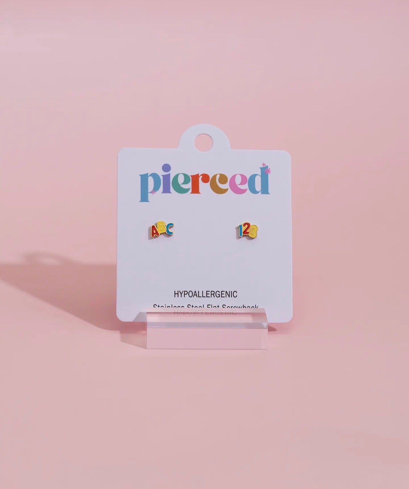 Flat back earrings