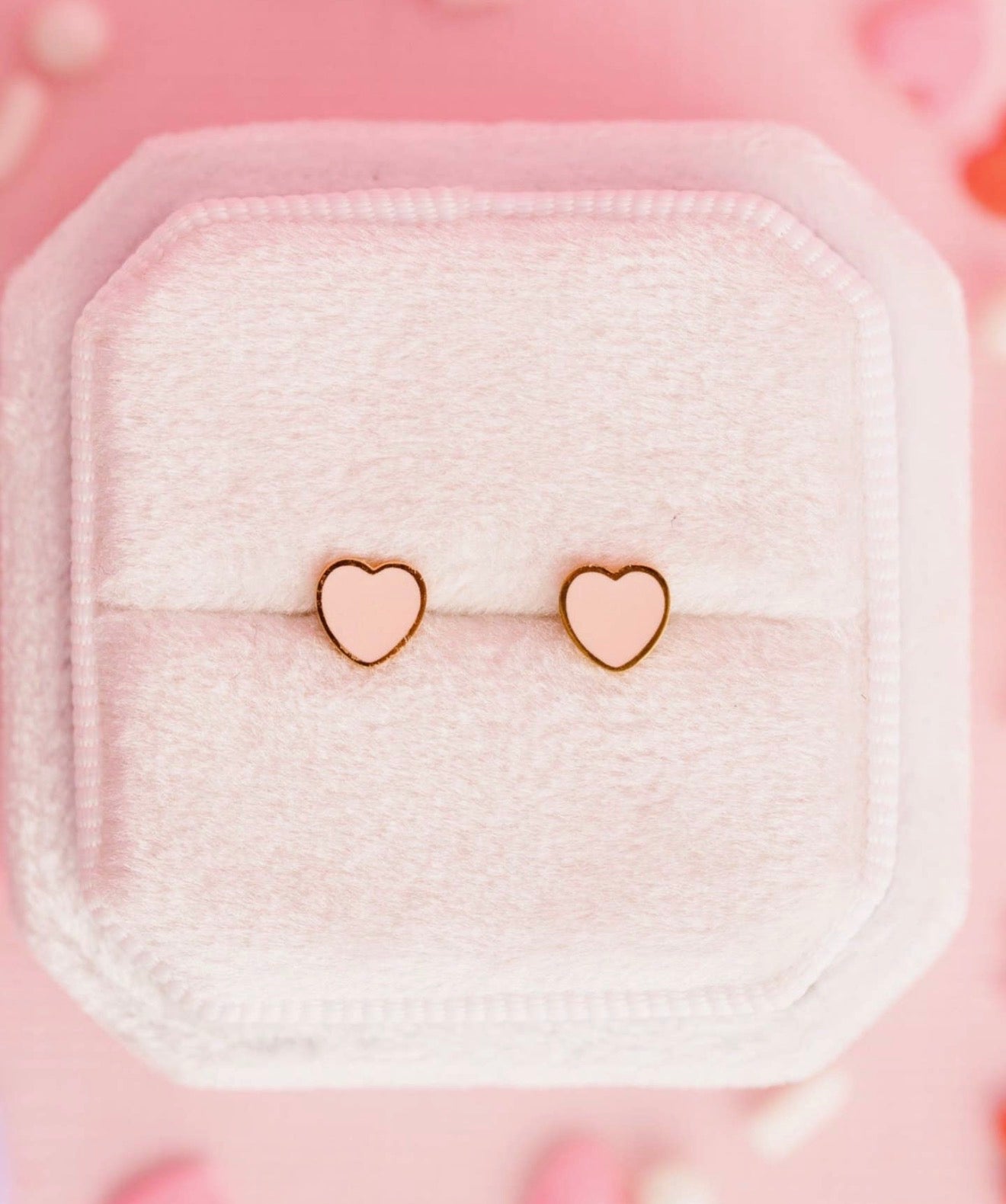 Flat back earrings
