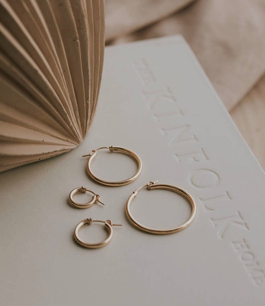 Bold Hoops 28mm