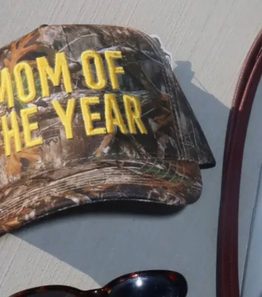 Mom of the year trucker hat