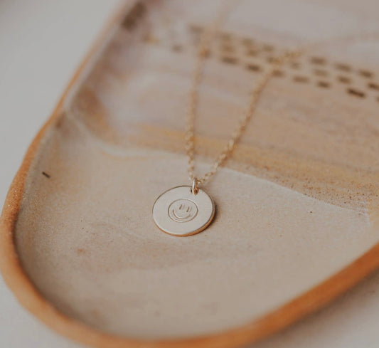 Smiley Necklace silver