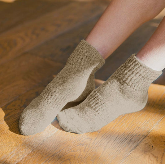 Taupe socks