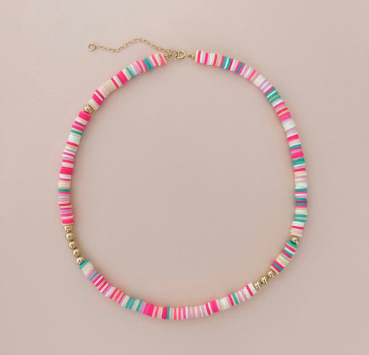 Penny bubblegum necklace