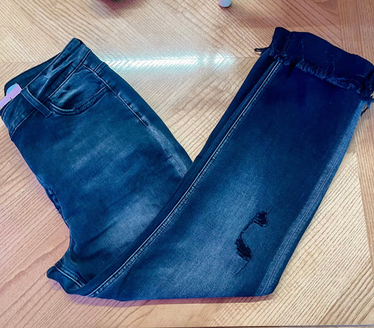 Dad Jeans in Black