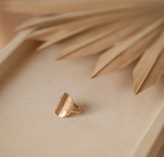 Supermoon Ring Gold